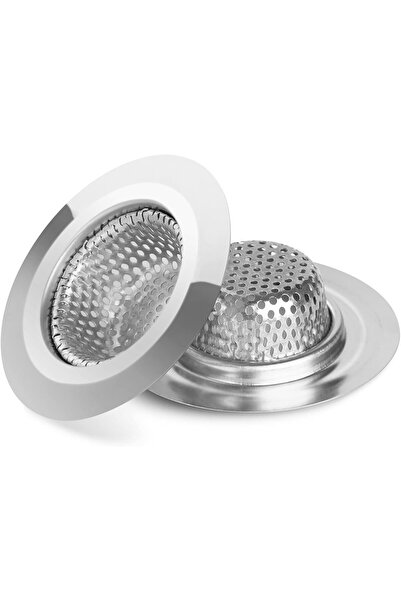 Generic Ohtomber 2 قطعة مصفاة تصريف حوض الاستحمام - غطاء لالتقاط الشعر من تصر...