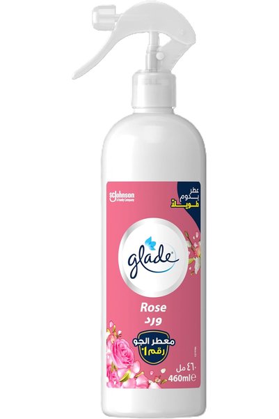 Glade معطر جو متعدد الاستخدامات برائحة الورد، يزيل الروائح غير المرغوب فيها م...
