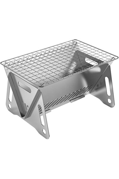 KASTWAVE Portable Folding Charcoal Grill for 1-2 People – Small Lightweight S...