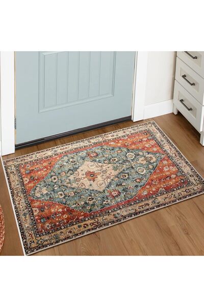Generic EOGILY Washable Entry Rug, Non-Slip Indoor Door Mat, Small Oriental T...