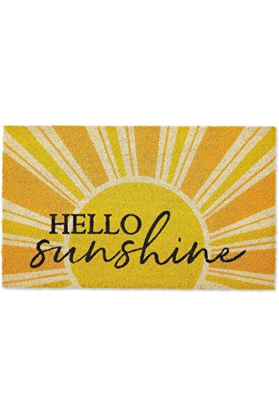 Generic DII Natural Coir Doormat, Decorative Hello Mat, 17x29, Aloe There