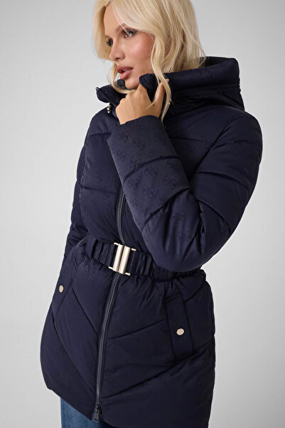 Guess Şişme Lacivert Kadın Mont W6Bl50W4144-G7V2