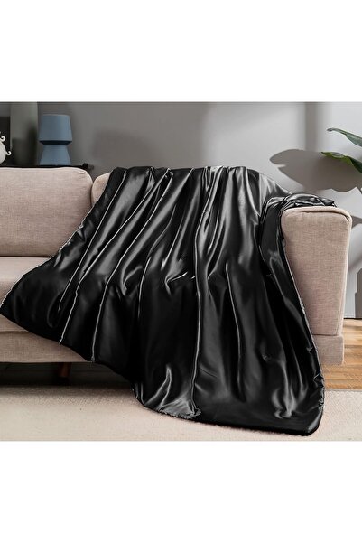 Generic Vonty Satin Throw Blanket Blush Pink Satin Blankets 50x60 Inches(with...