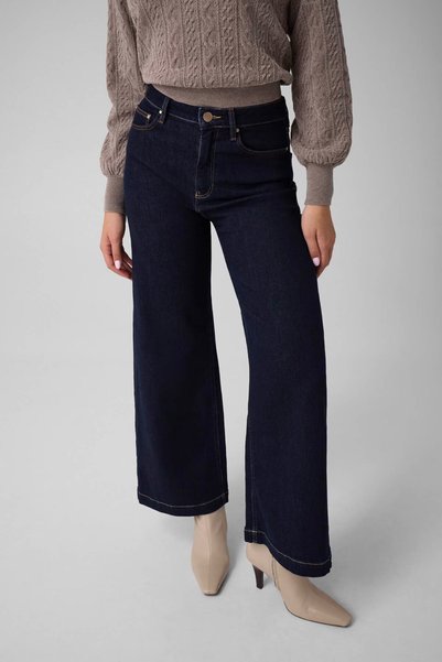 Guess Bellagio Lacivert Kadın Jean Pantolon W6Ba1Cd2573-Ccmr