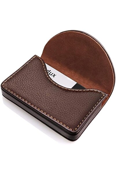 Bukela Business Card Holder with Magnetic Closure, PU Leather Slim Card Walle...