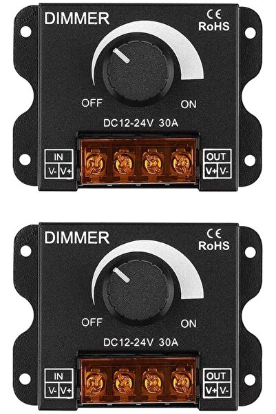 Morvena Picks Dimmer LED, CC 12V-24V, 30A, 360W, controler de reglare a inten...