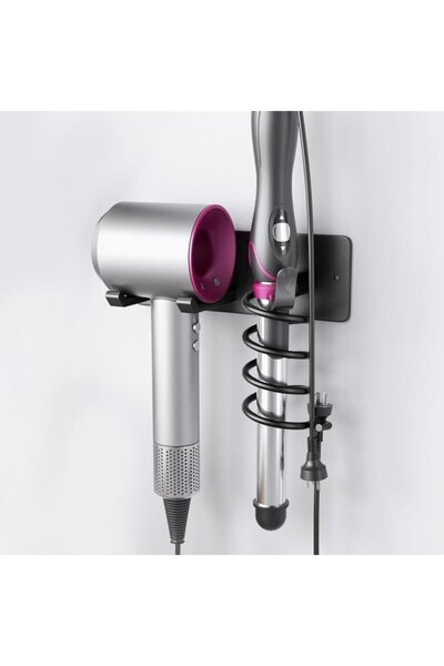 Morvena Picks Suport de perete multifuncțional, compatibil cu Dyson Airwrap ș...
