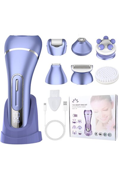 Morvena Picks Epilator pentru femei, dispozitiv de îndepărtare a părului 7-în...