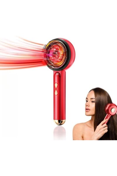 Morvena Picks Stimulator capilar fără fir cu terapie cu lumină roșie pentru p...
