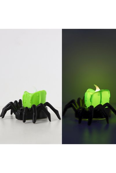 Morvena Picks Set de 2 lămpi-lichidii, decorațiune de Halloween, ornament, ar...