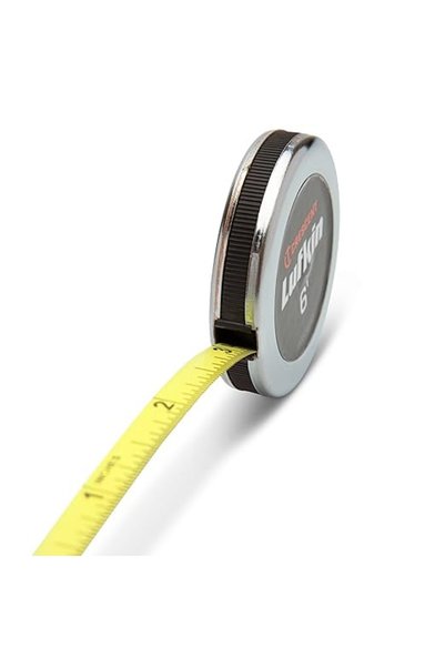 Lufkin Crescent 1/4" x 6' Executive® Diameter Yellow Clad A19 Blade Pocket Ta...