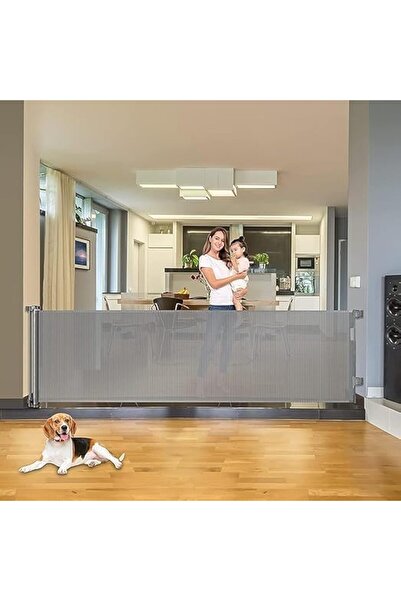 Generic Retractable Baby Gate, Extra-Wide Safety Gate, Durable Stairs Telesco...