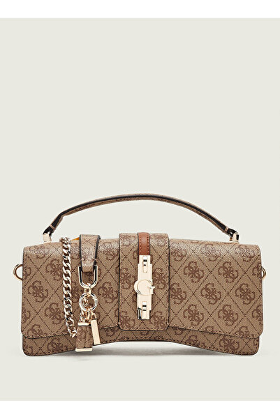 Guess Omuz Çantası, Standart, Kahve