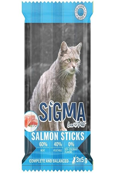 Sigma أعواد سمك السلمون للقطط 3 × 5 جرام