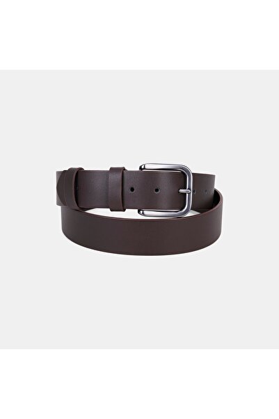 Desa Men's Bitter Brown Leather Casual Sports Belt