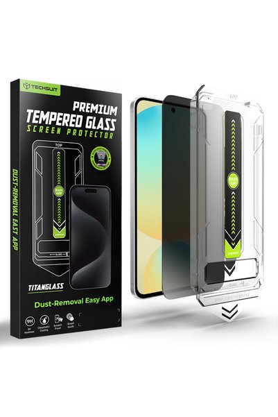 Techsuit Защитно фолио за поверителност TitanGlass CrystalHD, за Samsung Gala...