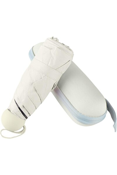 Generic BAODINI Travel Mini Umbrella for Purse With Case-Small Compact UV Umb...