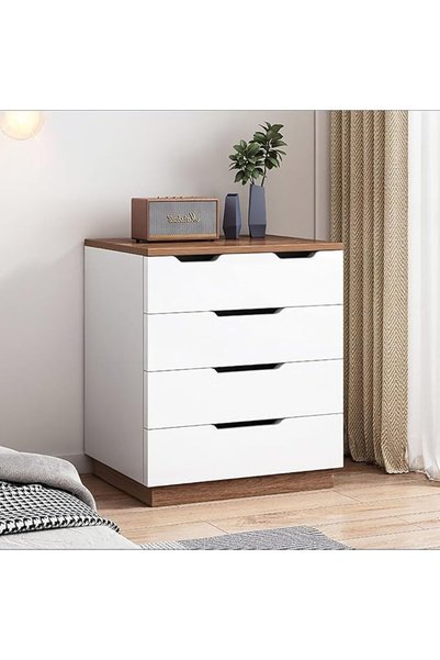 CITYRIYA LONG طاولة جانبية للسرير، خزانة جانبية للسرير مقاس 40 * 34 * 50 سم ل...