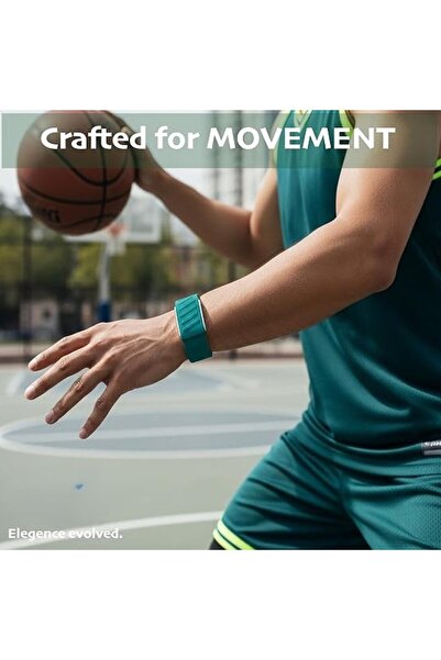 DAT Adjustable Silicone Sport Band Compatible with WHOOP Fitness Tracker