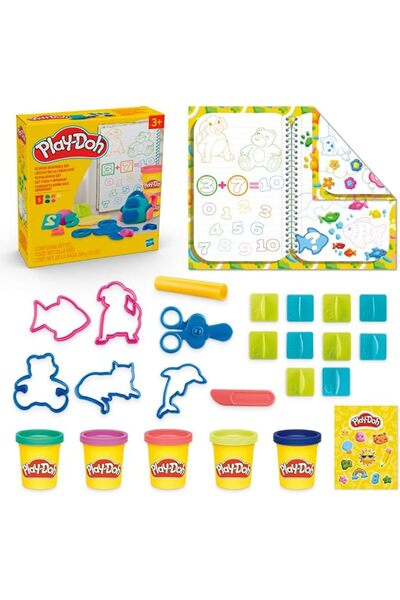Play Doh Play-Doh School Activities Set, Preschool Toys for Kids 3 Years and ...