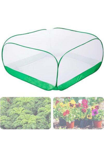 Morvena Picks 2 bucăți husă de protecție pop-up pentru plante – 100x100x50 cm...