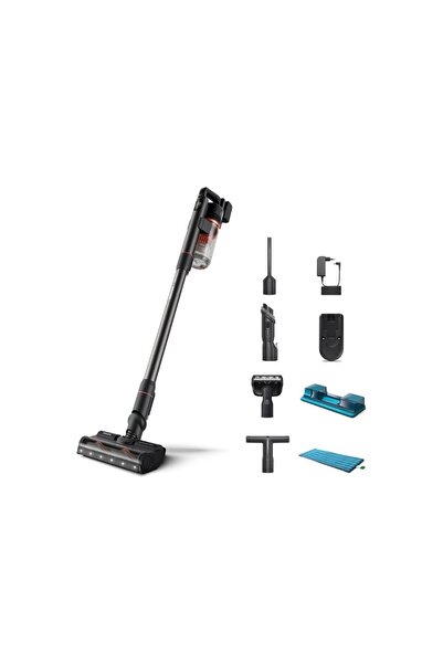 Philips 7000 Serisi Aqua XC7055/01 Şarjlı Dikey Süpürge 0,6 L Toz Hacmi ve Tu...