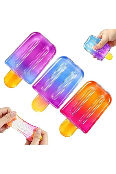 Generic 3pcs ice Cream Squeeze Toys Set–Soft Dough Squishy Fidget Toys,Mini C...