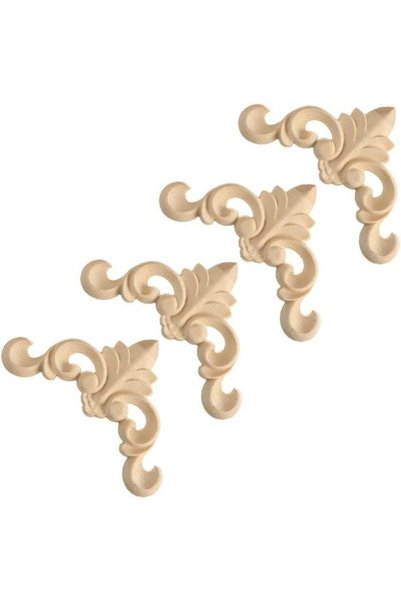 Morvena Picks Ornamente din lemn - Aplicații sculptate în lemn - Decorare mob...