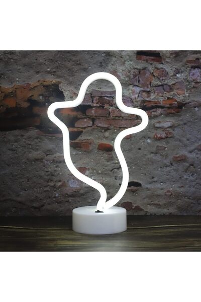 Morvena Picks Lumini neon fantomă de Halloween, lumină de noapte LED neon în ...