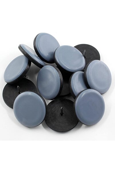 Generic 24pcs 3/4" (19mm) Nail on Furniture Sliders, Round