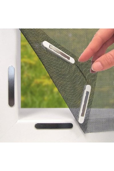 Morvena Picks Plasă anti-insecte pentru fereastră - Plasă anti-insecte cu înc...