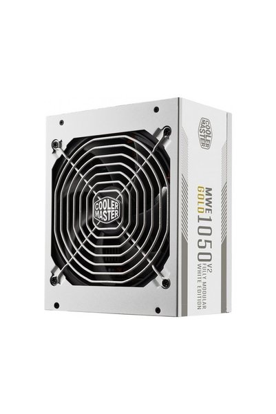 Cooler Master Mwe V2 Beyaz Pcıe Gen5 Atx 3.1 80+ Gold 1050W Full Modular Power Supply