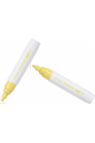 Pilot Pintor (m) Round Tip Yellow (Two Pieces)