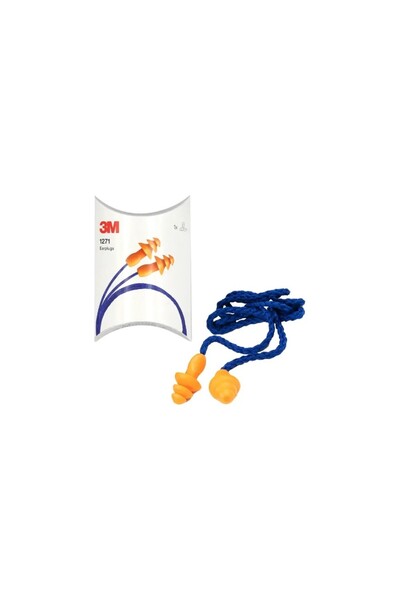 3M 1271 Kutulu Kulak Tıkacı50'Li Paket