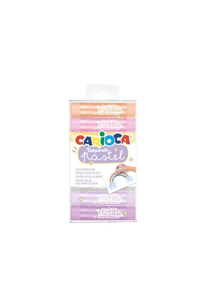 carioca Temperello Stick Poster Boyama Kalemi Pastel 8 Renk