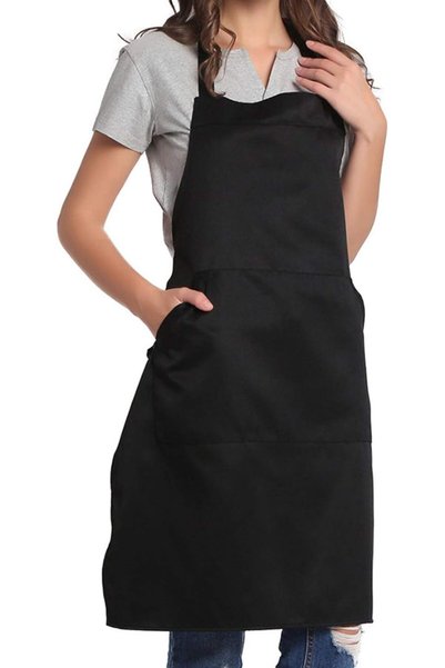 Morvena Picks Șorț reglabil cu buzunare, curea extra-lungă, unisex, 18 culori...