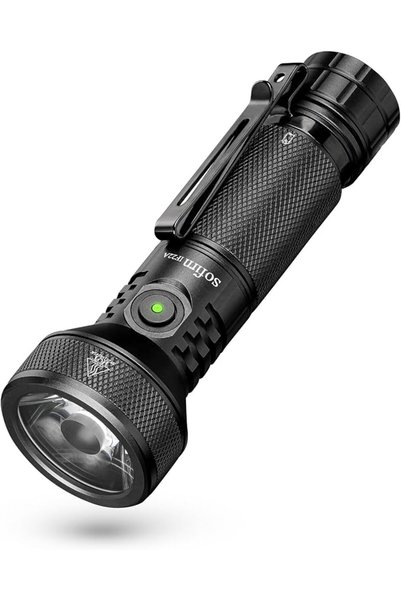 sofirn مصباح يدوي LED قوي IF22A بقوة 2100 لومن، مدى 630 متر، قابل لإعادة الشح...