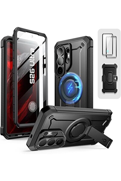 Supcase حافظة لهاتف سامسونج جالاكسي S26 ألترا مع حامل (UB Pro Mag)، [إطاران أ...