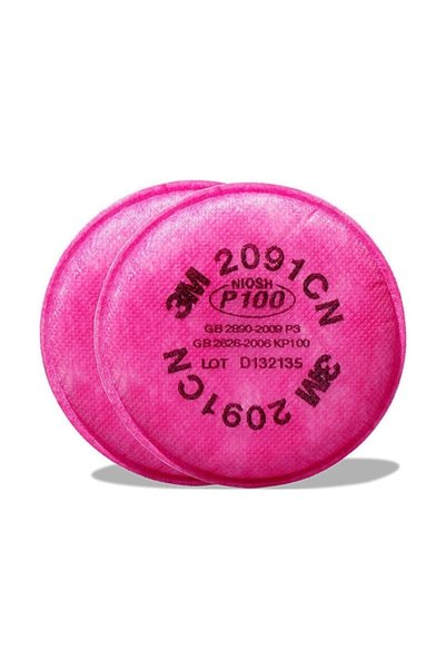 3M 2091 P100 Noısh Partikül Filtresi 5 Paket