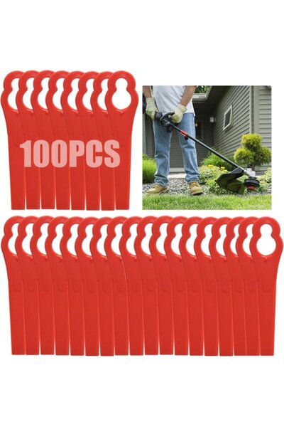 Morvena Picks 100 lame de plastic pentru cositoare - Lame pentru cositoare fă...
