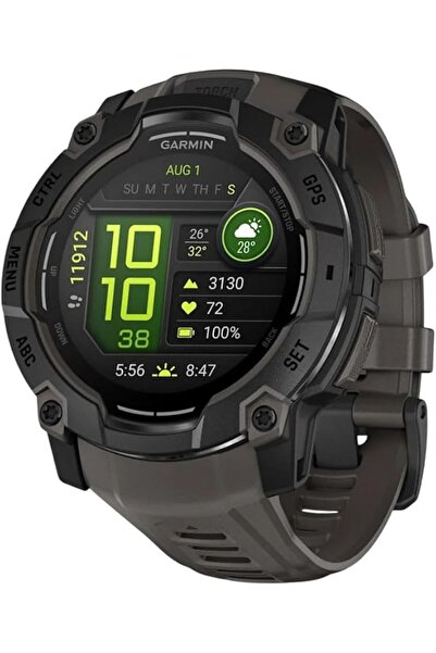Garmin Instinct 3 50mm, Tactical Edition, Solar Smartwatch with Unlimited Bat...