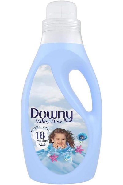 Downy Concntrate منعم أقمشة داوني العادي، برائحة صفير الصحراء، عبوتان سعة 2 لتر