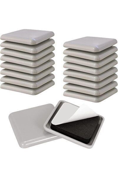 Generic Furniture Sliders for Carpet & Hardwood Floors, 16 Pack 2 Inch Furnit...