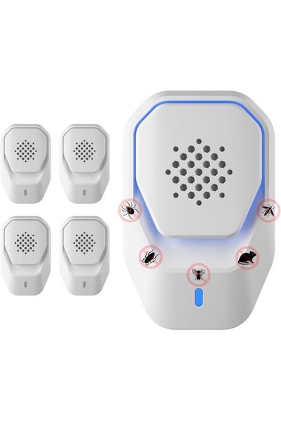 Morvena Picks Set de 4 dispozitive ultrasonice de interior pentru alungarea g...