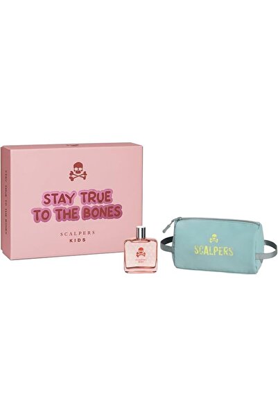 SCALPERS Kids Girl Eau de Toilette Gift Set with Pouch for Girls 100 ml