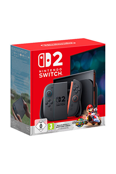 Nintendo Switch 2, 7,9 ιντσών HDR10 LCD, 256GB, Μπλε/Κόκκινο Joy-Con, Mario K...