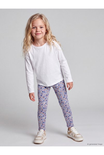 LC Waikiki Esvab • Modern & Distinctive Floral Girls' Leggings