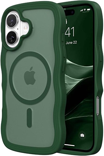 GENERAL ZTOFERA for iPhone 16 Plus Phone Case Compatible with MagSafe, Curly ...