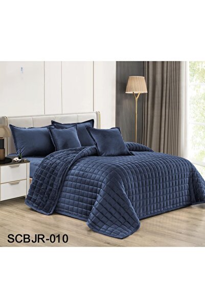Moon Winter Compressed Soft Velvet Quilt and Pillowcase Set 4 Pieces Luxury a...