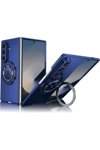 AXIYIBZI Aksibay for Galaxy Z Fold 8 Ultra Case 360 Degree Rotating Ring Hold...